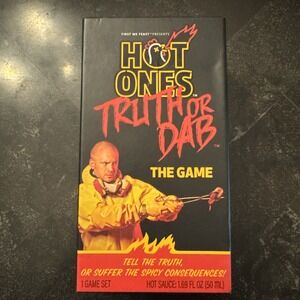 Hot Ones Truth or Dab The Game (Hot Sauce Missing) (Ages 17 Plus 3-6 Players)